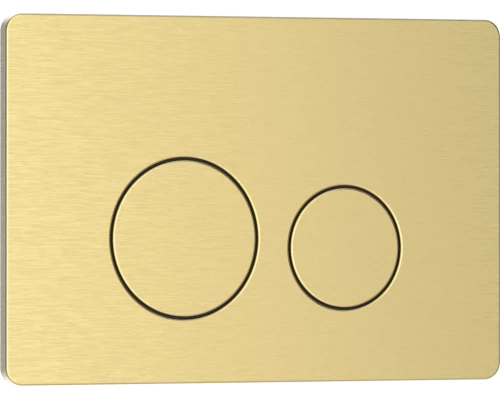 Комплект 2в1 IBERICA BLANCA инсталляция SILENCIO, кнопка смыва INOX-O золото матовое (IB001.815)