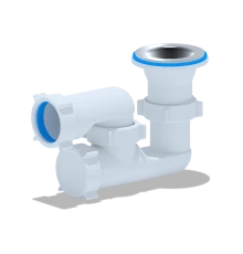 ANI Сифон для душевого поддона 1 1/2"*40мм., регулируемый, ANI PLAST