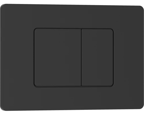 Комплект 2в1 IBERICA BLANCA инсталляция SILENCIO, кнопка смыва INOX-C черный матовый (IB001.112)