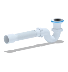 Сифон Ани для душевого поддона1 1/2"*40 с г/т 40х50,ANI PLAST