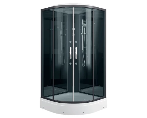 Душевая кабина ERLIT 57 серия ER571017-C24-RUS тонированное стекло