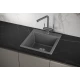 Кухонная мойка GRANULA (4701, ГРАФИТ)
