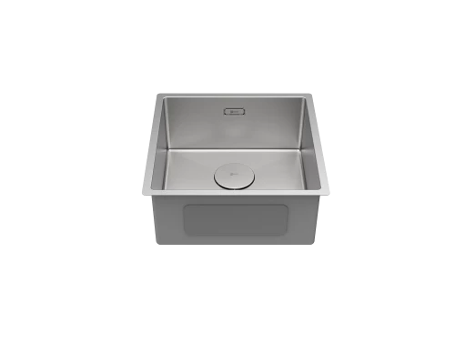 Кухонная мойка Lemark OLANGA 440 прямоугольная из нержавеющей стали, цвет Сталь,в комплекте: крепеж,