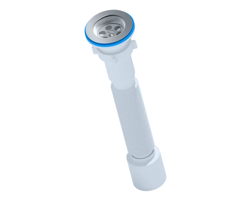 Сифон гофрированный 1 1/2"*50, ANI PLAST