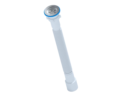 ANI Сифон гофрированный 1 1/2"*40/50мм., удлиненный (длина мин-800мм., макс-1500мм., длина винта-70м