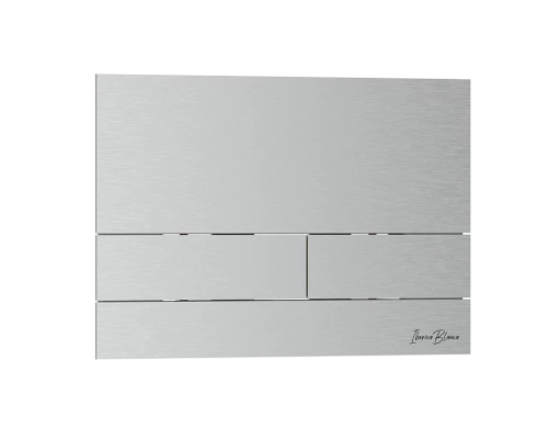 Комплект 3в1 IBERICA BLANCA инсталляция SILENCIO MINI, унитаз BURGOS ALTO белый, кнопка смыва INOX-S хром матовый (IB.001M.BRA.231.1601)