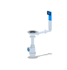 Сифон АНИ 3 1/2"*40с прямоуг.верт.корпусом, ANI PLAST