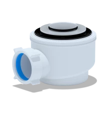 ANI Сифон для душевого поддона клик-клак (сетка) 1 1/2"*50мм., хром, ANI PLAST