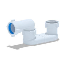 ANI Сифон для ванны 1 1/2", плоский, ANI PLAST