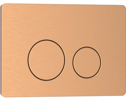 Комплект 3в1 IBERICA BLANCA инсталляция SILENCIO, унитаз TOLEDO ALTO белый, кнопка смыва INOX-О розовое золото матовое (IB001.TLA.234.8172)