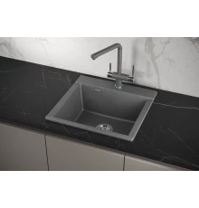Кухонная мойка GRANULA (5201, ГРАФИТ)