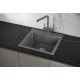 Кухонная мойка GRANULA (5201, ГРАФИТ)