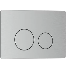 Кнопка смыва IBERICA BLANCA INOX-O нержавеющая сталь, хром матовый (IB.B081.003.002)