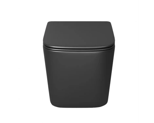 Унитаз подвесной IBERICA BLANCA TOLEDO MINI Tornado черный матовый (IB.TLM.234.2B2)