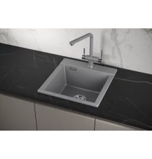 Кухонная мойка GRANULA (4701, АЛЮМИНИУМ)