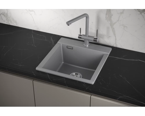 Кухонная мойка GRANULA (4701, АЛЮМИНИУМ)