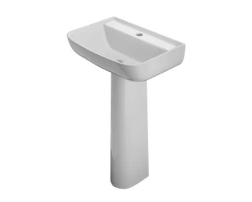 РИО Умывальник "Рио" , 55 см, белый ,ROSA