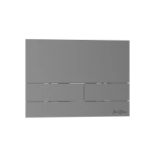 Кнопка смыва IBERICA BLANCA INOX-S нержавеющая сталь, вороненая сталь (IB.B016.02)