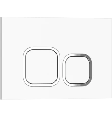 Кнопка смыва IBERICA BLANCA ESTI-Q ABS-пластик, белый глянцевый (IB.B083.001.000)