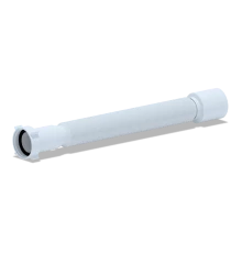 ANI PLAST Гибкая труба 1 1/2"*50мм., удлиненная (длина мин-800мм., макс-1500мм.), ANI PLAST