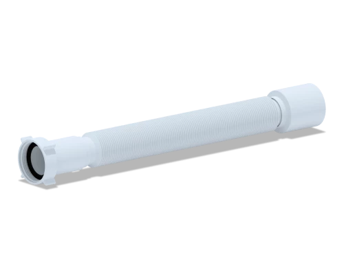 ANI PLAST Гибкая труба 1 1/2"*50мм., удлиненная (длина мин-800мм., макс-1500мм.), ANI PLAST