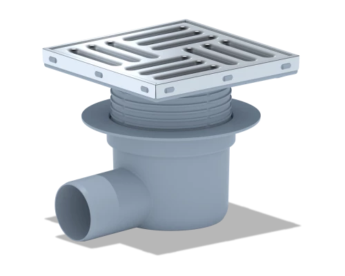 Трап гориз. 50 рег. с реш.15х15 металл. сухой ANI PLAST