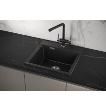 Кухонная мойка GRANULA (5201, ШВАРЦ)