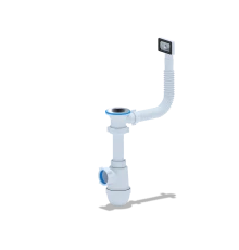 Сифон Ани 1 1/2"* 40с перел. мойки, ANI PLAST