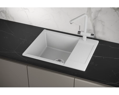 Кухонная мойка GRANULA (6202, АРКТИК)