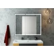 Зеркало-шкаф Mirror Box black Led 1000х800