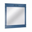 Зеркало Migliore Kantri 26740 цвет Blue Patinato 112xH110 см