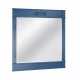 Зеркало Migliore Kantri 26740 цвет Blue Patinato 112xH110 см
