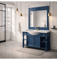 Мебель для ванной Migliore Kantri цвет Blue Patinato 121 см