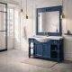 Мебель для ванной Migliore Kantri цвет Blue Patinato 121 см