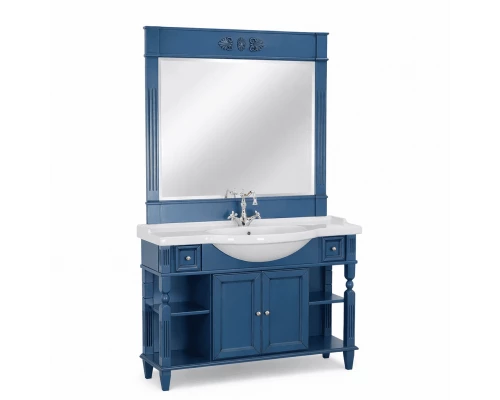 Мебель для ванной Migliore Kantri цвет Blue Patinato 121 см