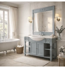 Мебель для ванной Migliore Kantri цвет Antracite Anticato 121 см