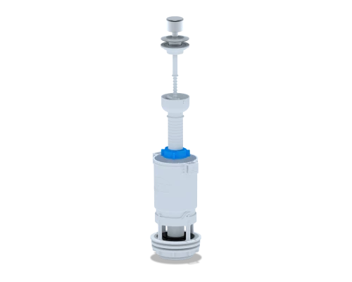 Арматура спускная ШТОК металлизированная ручка, ANI PLAST