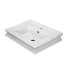 AMPIR Умывальник мебельный 65, белый, SANITA LUXE