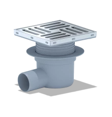 Трап гориз. 50 рег. с реш.15х15 металл. сухой ANI PLAST