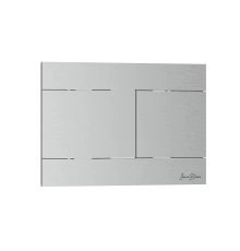Кнопка смыва IBERICA BLANCA INOX-R нержавеющая сталь, хром матовый (IB.B015.01)