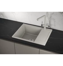 Кухонная мойка GRANULA (6202, БАЗАЛЬТ)