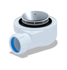 Сифон для душевого поддона  1 1/2**50, h 55 хром, ANI PLAST