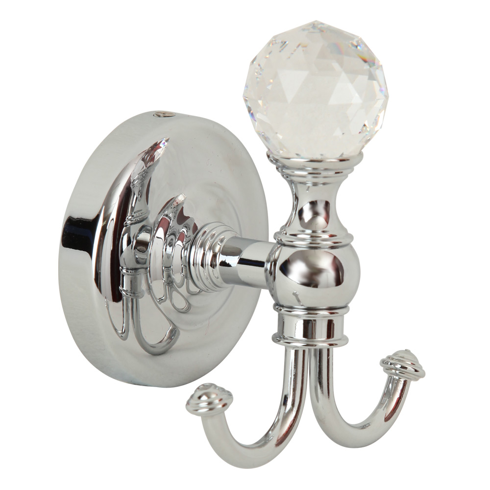 Крючок Migliore Amerida, хром с кристаллами Swarovski, 16582