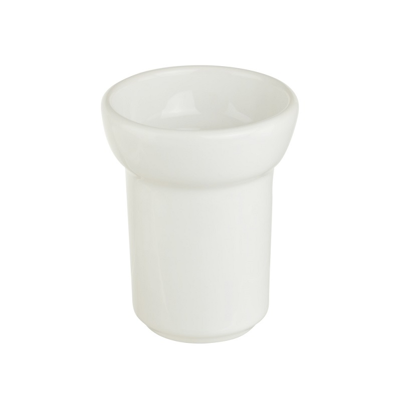 Стакан для щёток Migliore, белая керамика, 27671