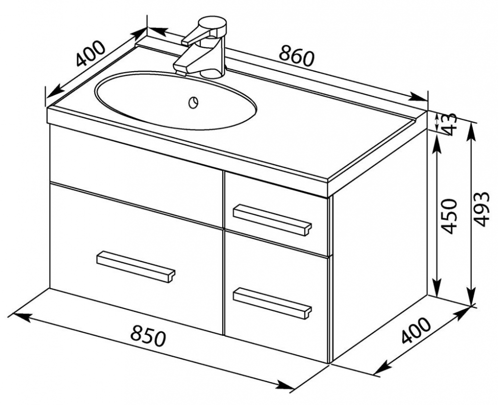 Шкаф aquanet данте 25 r