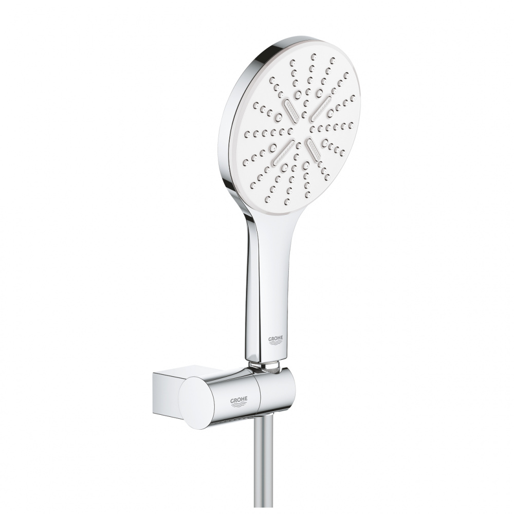 Ручной душ grohe rainshower smartactive 130 3 вида струй хром 26544000