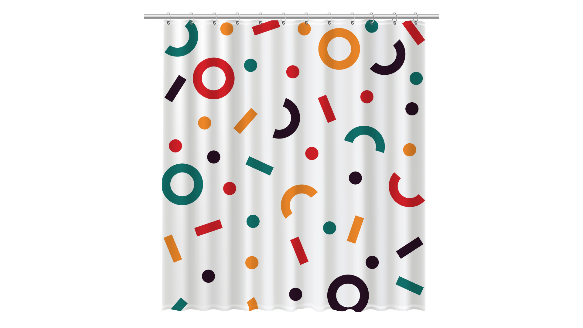 Штора для ванной Fixsen Candy FX-2512