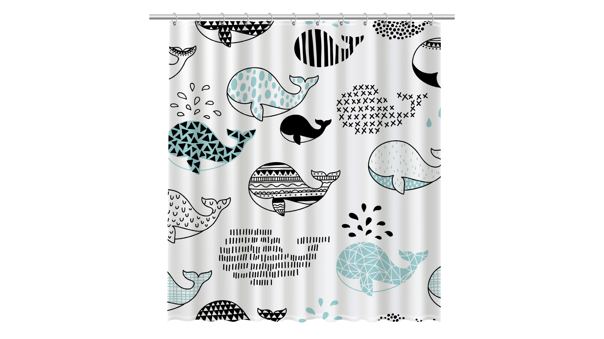 Штора для ванной Fixsen Flux FX-2511